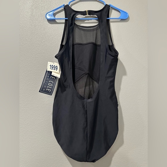 ANNE COLE ‼️NEW‼️ Elegant Black One-Piece Swimsuit - Picture 3 of 9